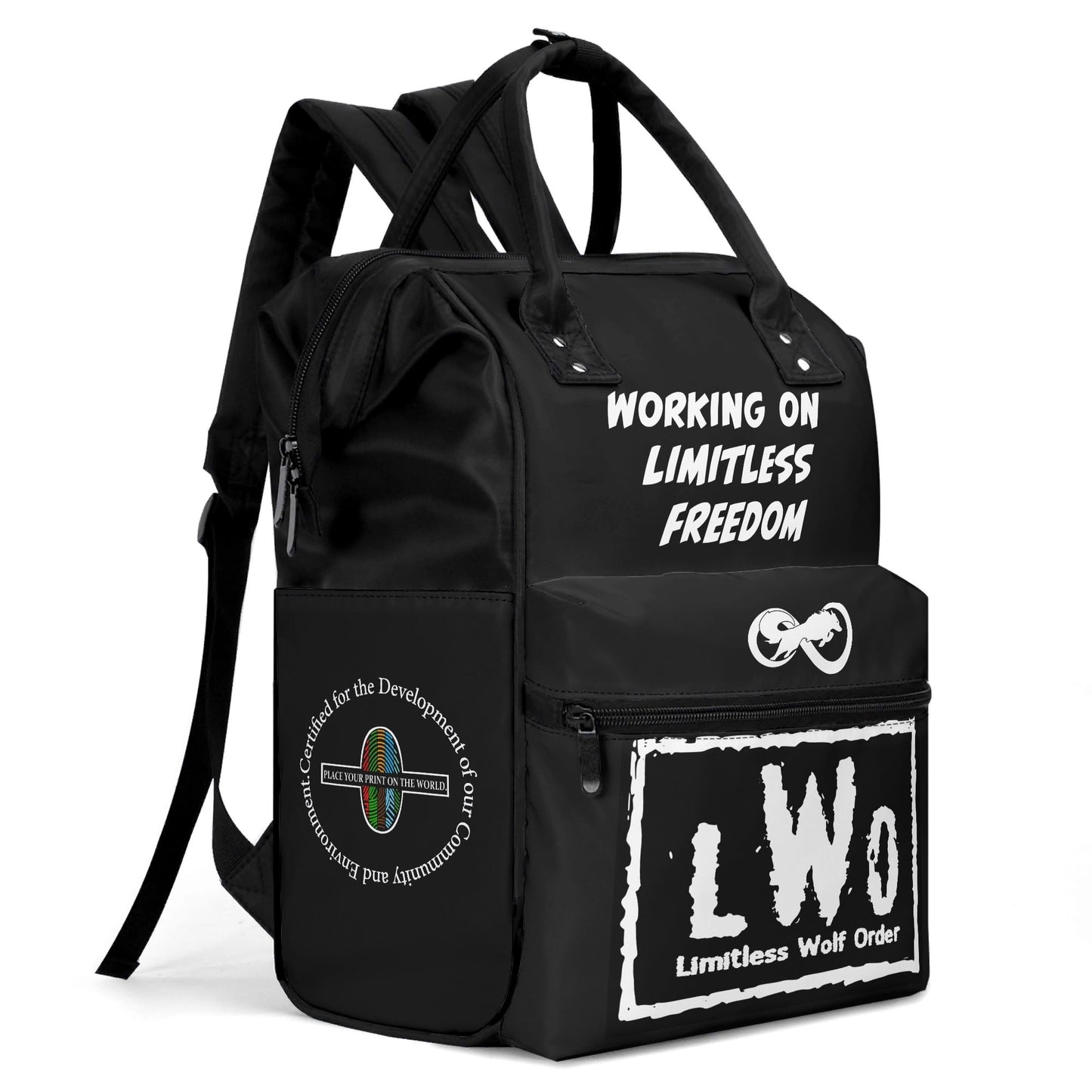 Working On Limitless Freedom All Purpose Backpack