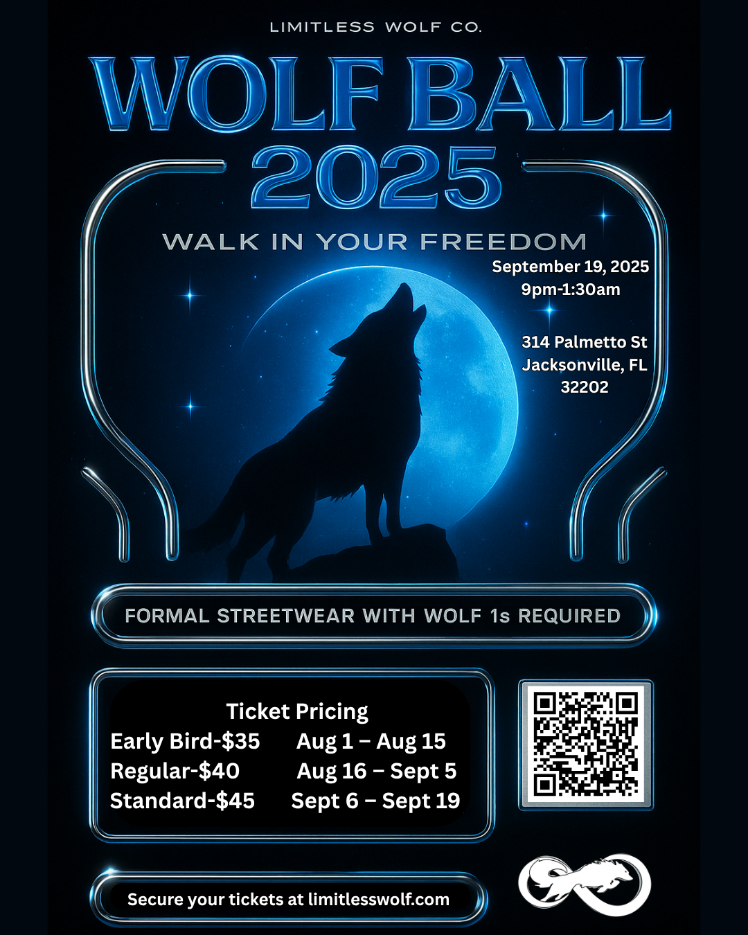 Early Bird Ticket Wolf Ball