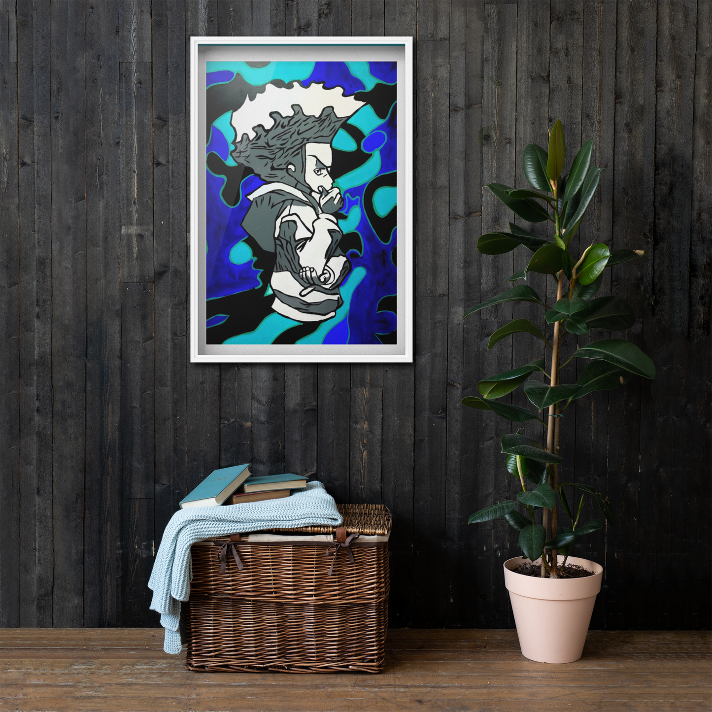 Huey Blues Canvas