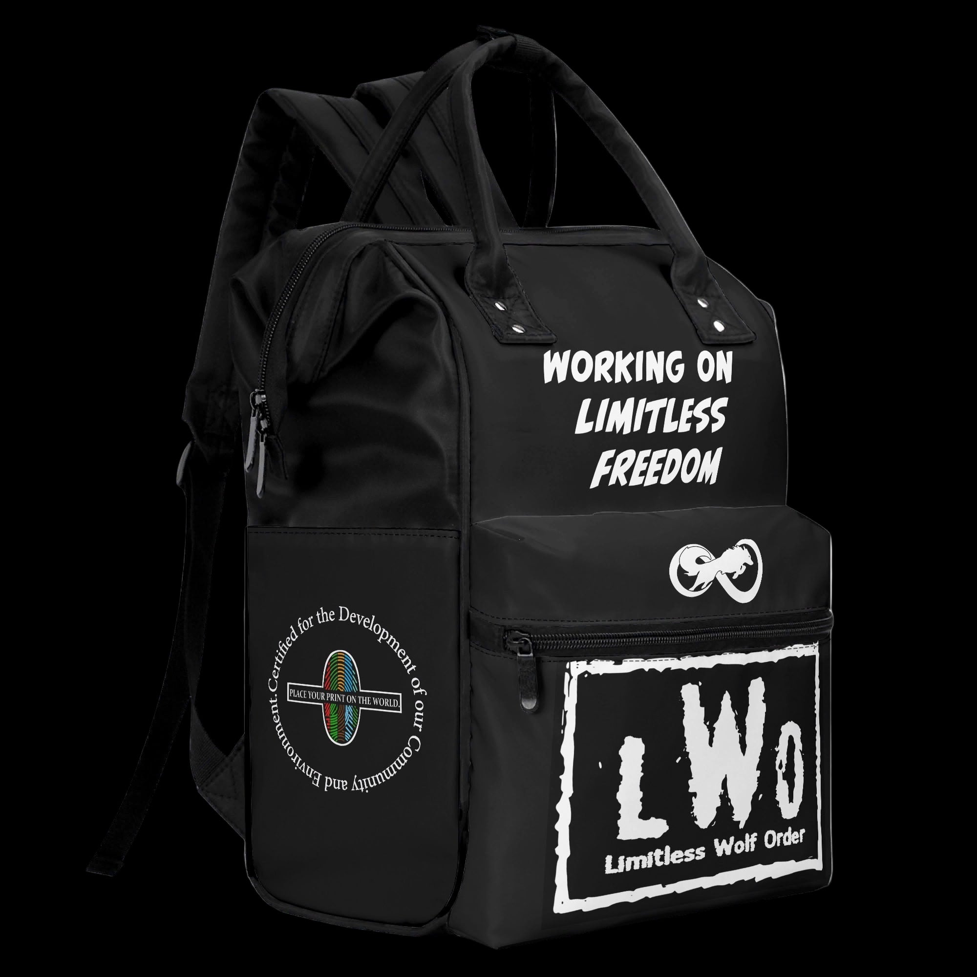 Working On Limitless Freedom All Purpose Backpack