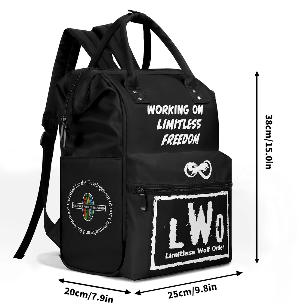 Working On Limitless Freedom All Purpose Backpack