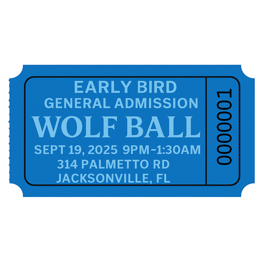 Early Bird Ticket Wolf Ball