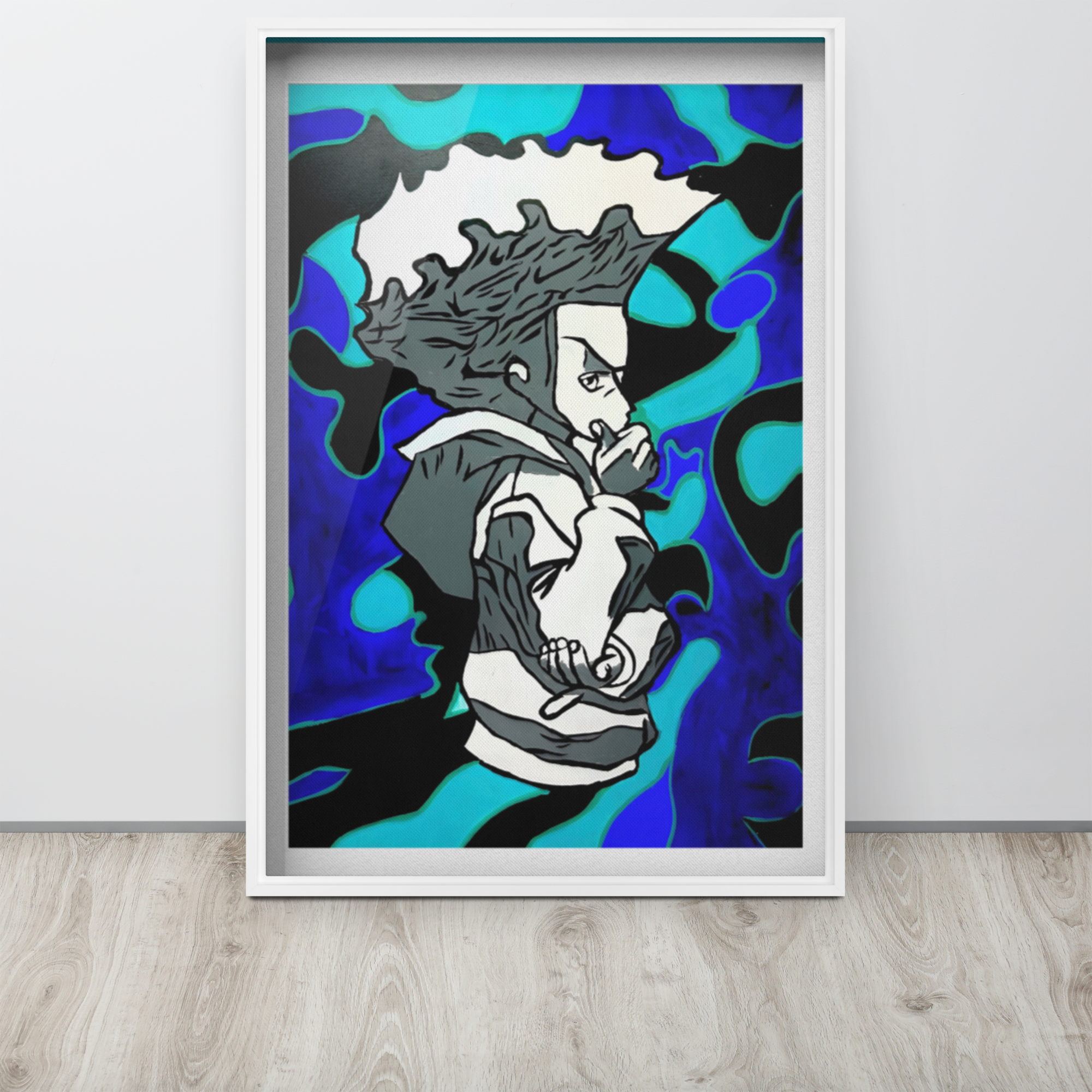 Huey Blues Canvas