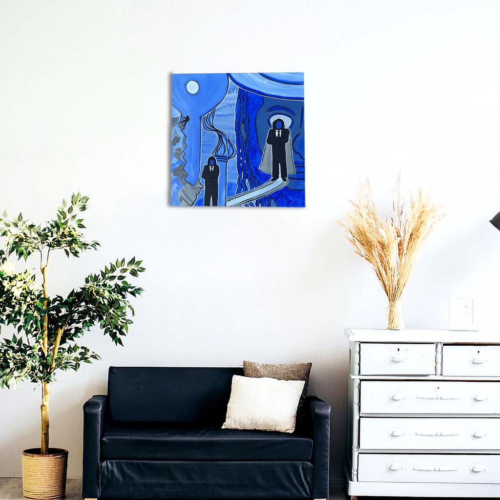 Magic Unlocked Painting By Shawn Wolf