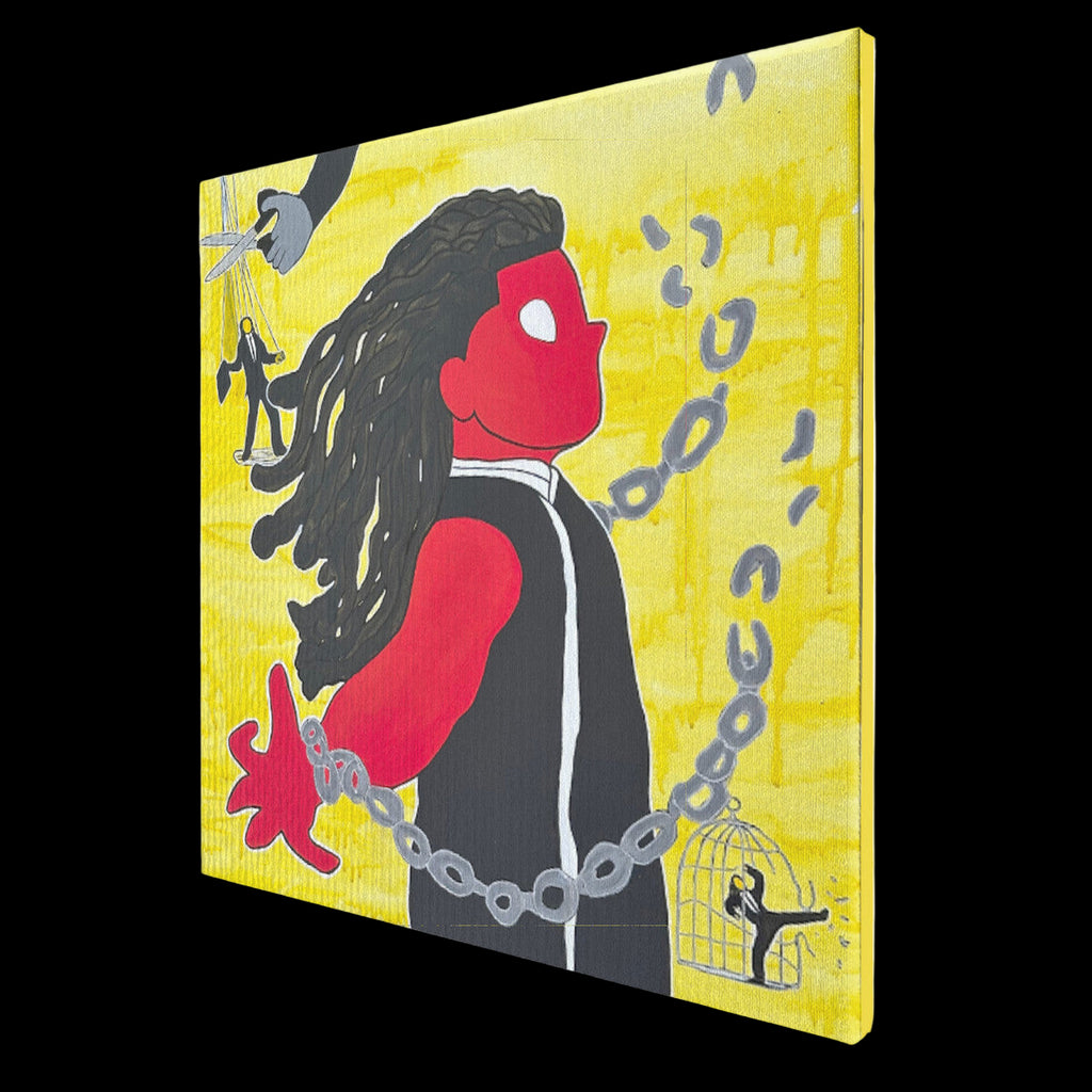 Breaking Free Painting By Shawn Wolf