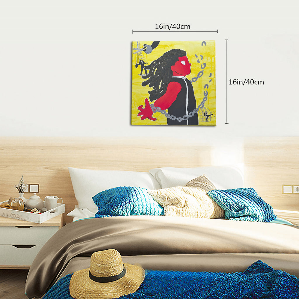 Breaking Free Painting By Shawn Wolf